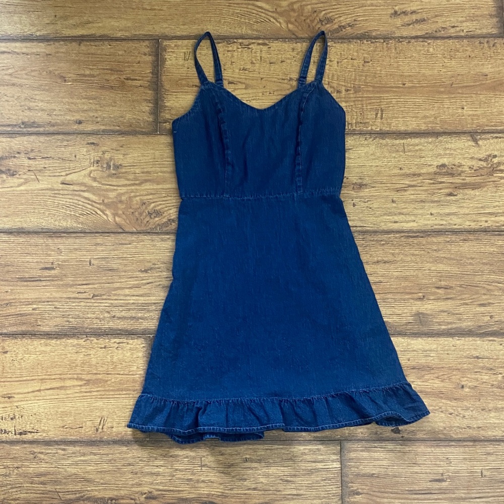 Old Navy Blue Denim Dress